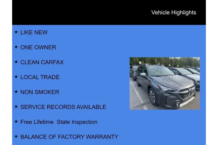 $38000 : Subaru Outback 2025 AWD Tour image 9