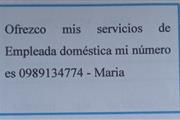 Ofrezco mis servicios, emplead en Quito