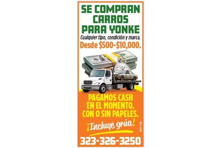 SE COMPRAN CARROS PARA YONKE image 1