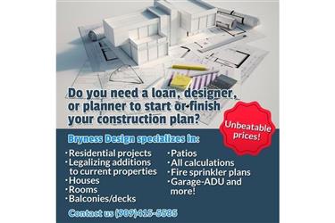 BLUEPRINTS & DESIGN PLANS en Orange County