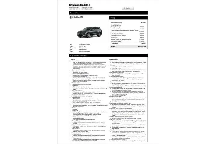 $31499 : Cadillac XT6 2020 4x4 Premiu image 6