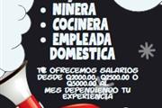 necesito niñera interna en Guatemala City