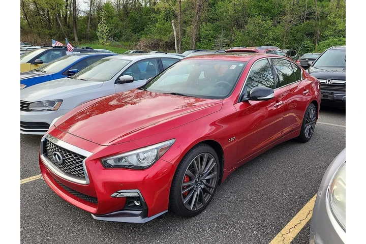 $22673 : INFINITI Q50 2018 AWD Red Sp image 3