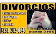 █►📌 DIVORCIOS CON/SIN ABOGADO en Los Angeles
