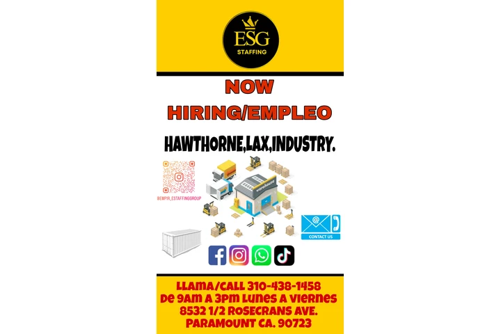 INDUSTRY LAX HAWTHORNE EMPLEO! image 1