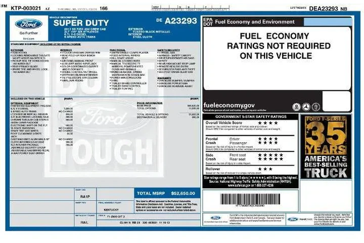 $38341 : Ford F-250 Super Duty 2013 4 image 6