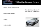 $19989 : Nissan Sentra 2023 SV 4dr Se thumbnail