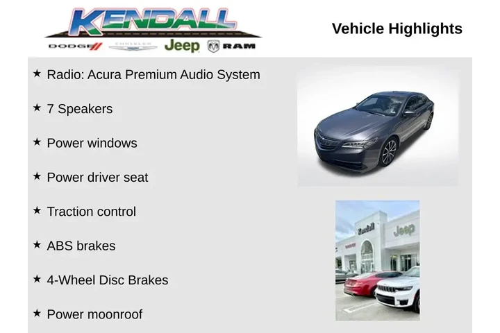 $15977 : Acura TLX 2017 V6 4dr Sedan image 3