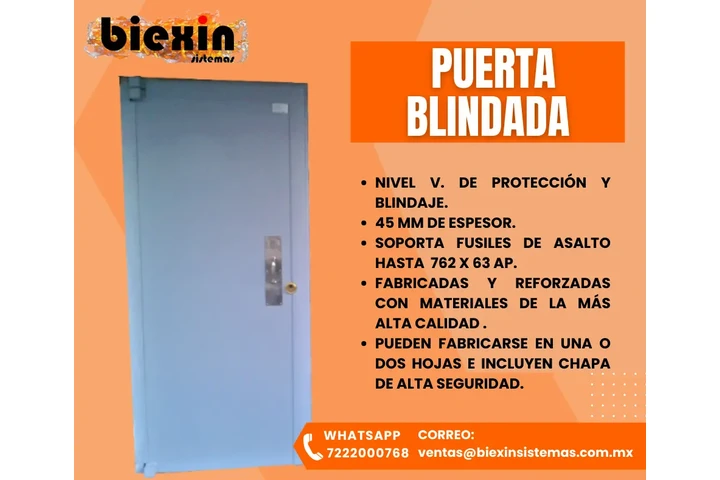 ¡PUERTAS BLINDADAS! image 1