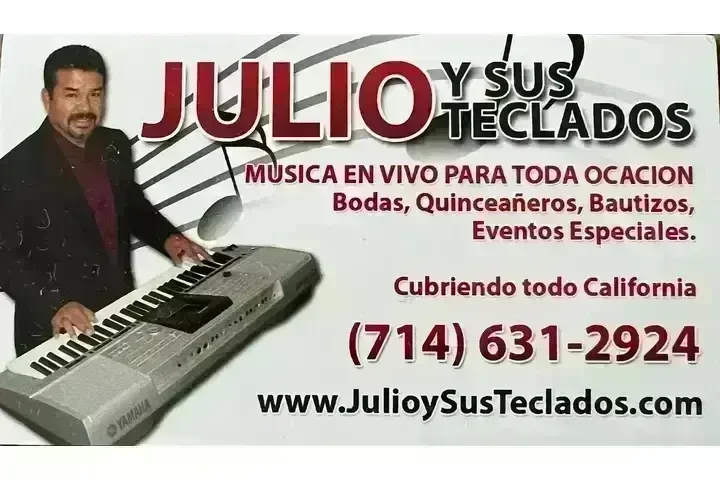 JULIO Y SUS TECLADOS $160/HORA image 2
