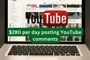 $280 per day posting Youtube C