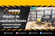 Excavación, Desbanques en Quito