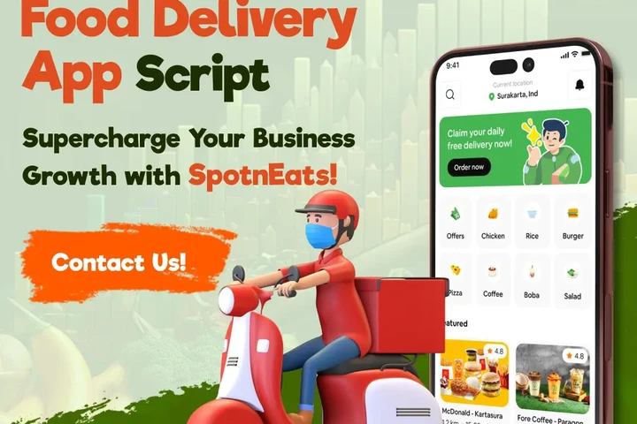 Top Food Delivery App Script image 1