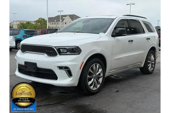 $35663 : Dodge Durango 2022 AWD Citad image 8