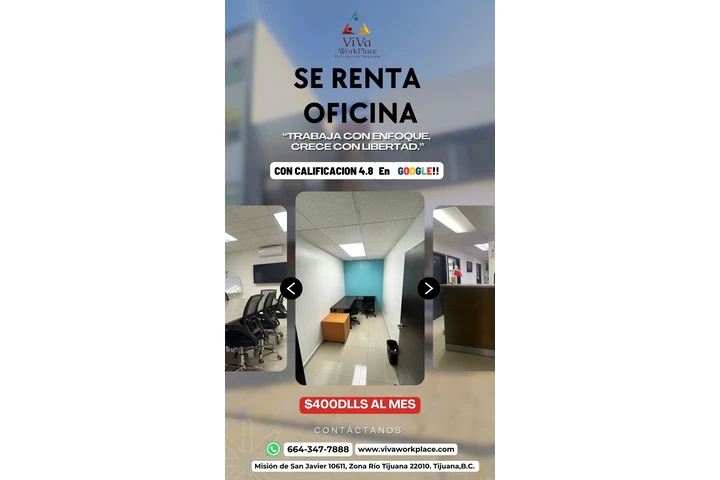 $400 : OFICINA PRIVADA image 1