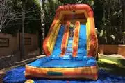 Waterslide mantelesbaños carpa en Los Angeles