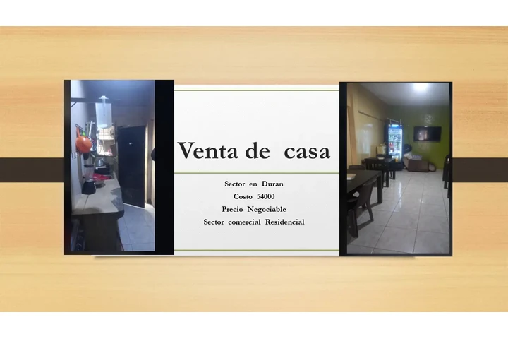 $48000 : VWNTA  DE  CASA  EN  DAULE image 1