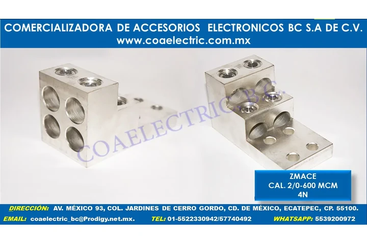 ZAPATA DE 4 CABLES ESC CAL.600 image 3