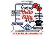 Evento de Dodgers Hello Kitty en Los Angeles