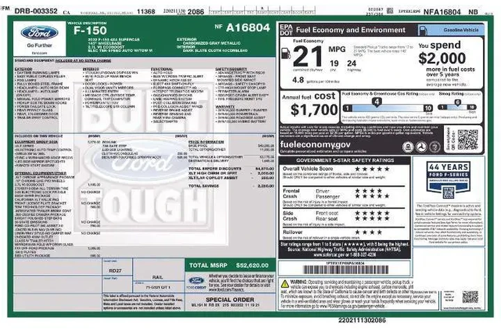$34000 : Ford F-150 2022 4x4 XLT 4dr image 2