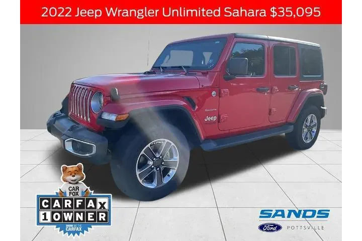 $32995 : Jeep Wrangler Unlimited 2022 image 1