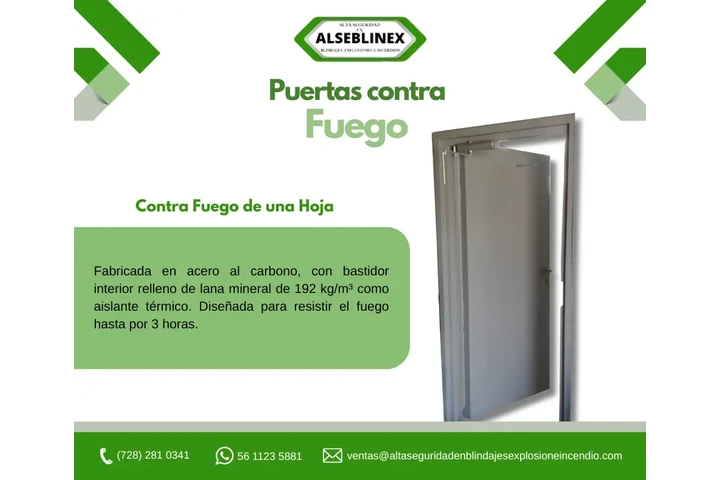 Puertas contra Fuego. image 2