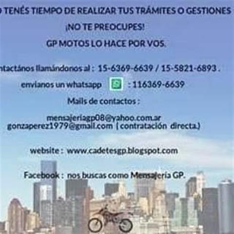 Servicio de cadeteria GP. image 1