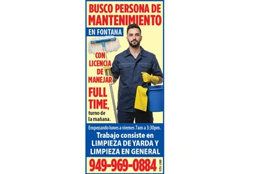 MANTENIMIENTO📍FONTANA en San Bernardino