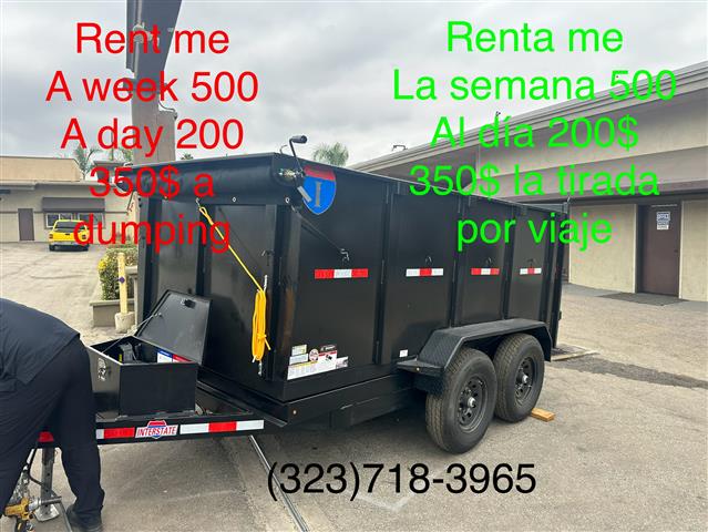 Renta de traila para dumping image 1