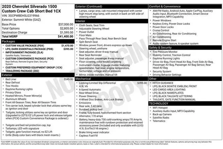 $28540 : Chevrolet Silverado 1500 202 image 2