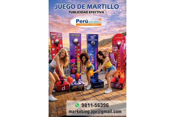 Juego de Martillo de Fuerza pa image 3