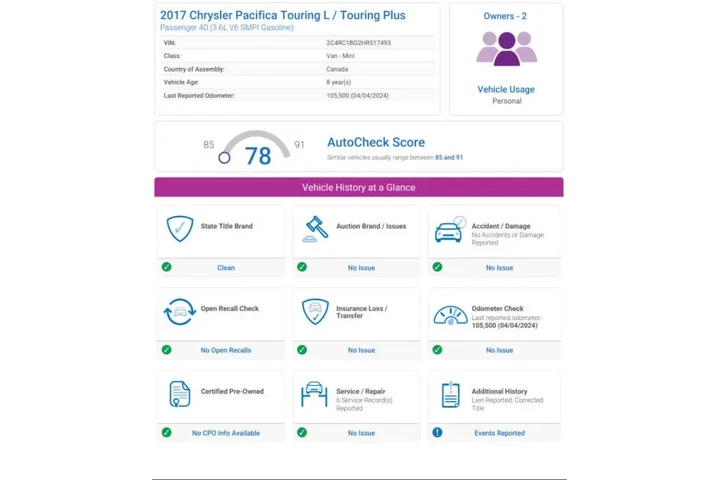 $11475 : 2017 Pacifica Touring-L image 3