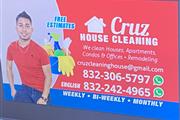 Cruz house cleaning en Houston