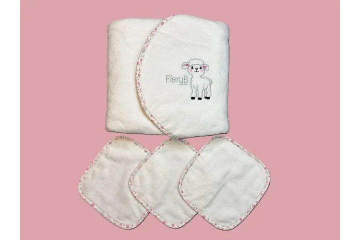 $198.95 : Buy Soft Pink Baby Towel image 1