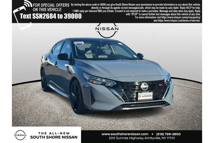 $19595 : Nissan Sentra 2025 SR 4dr Se image 1