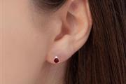 $1145 : Shop Ruby Diamond Earrings thumbnail