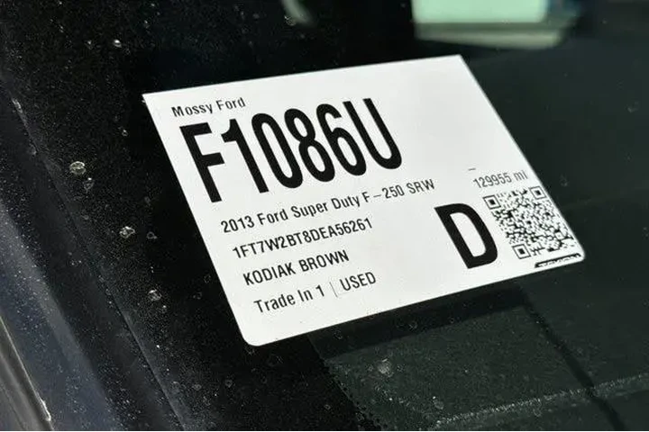 $34900 : Ford F-250 Super Duty 2013 4 image 3