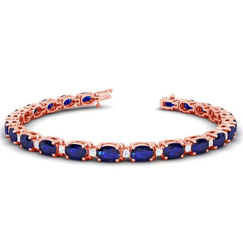 $3304 : Buy Blue Sapphire  Bracelet image 1