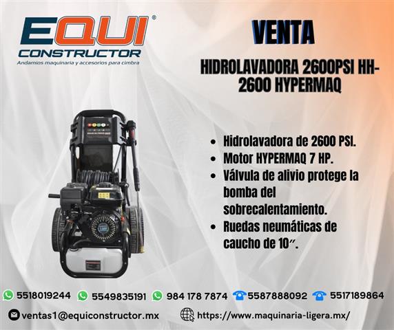 VENTA HIDROLAVADORA HH-2600 HY image 1