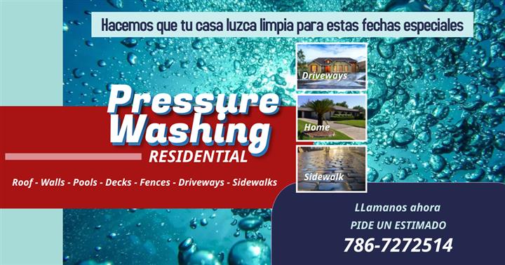 Servicio de pressure washing image 1