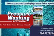 Servicio de pressure washing en Miami