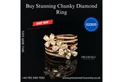 Buy Chunky Diamond Ring Online en London