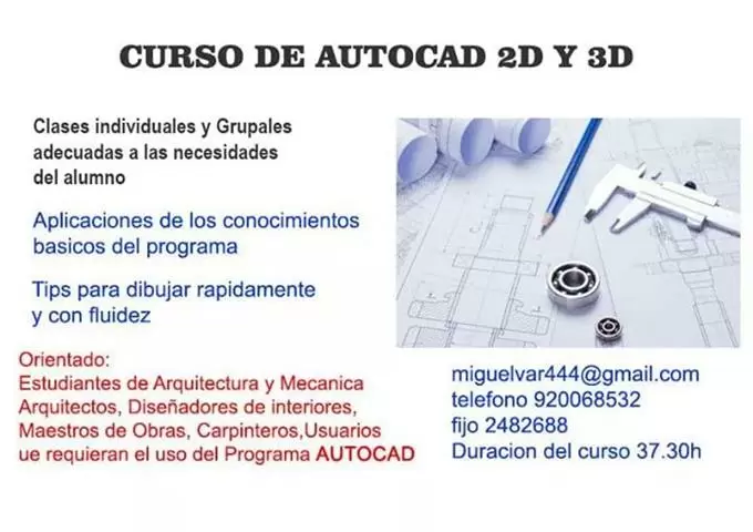 CLASES DE AUTOCAD 2019 image 1
