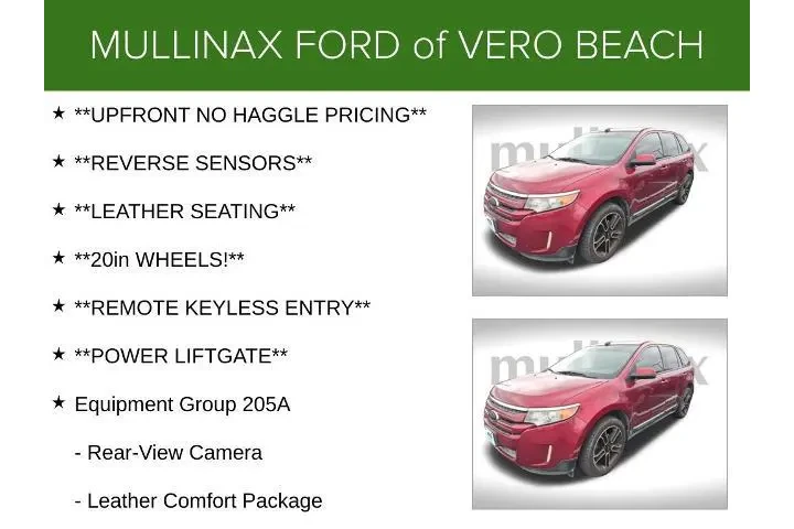 $9400 : Ford Edge 2013 SEL 4dr Cross image 6