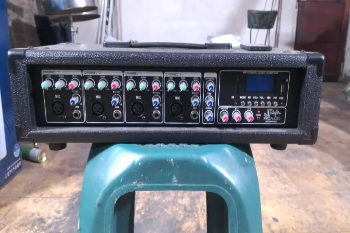 MIXER JP PROAUDIO Y MONITORES image 1