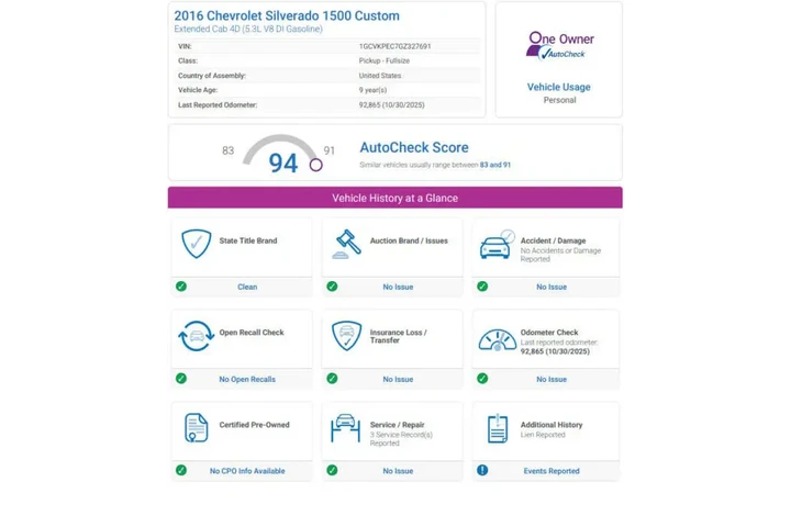 $22495 : 2016 Silverado 1500 Custom image 3