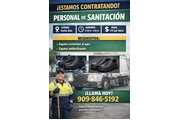 Personal de Sanitación en Orange County