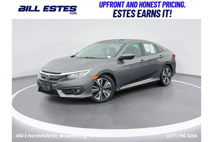 $10546 : Honda Civic 2017 EX-T 4dr Se image 1