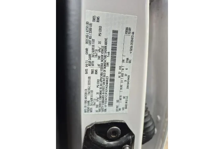 $20561 : Ford F-150 2015 4x2 XL 4dr S image 5