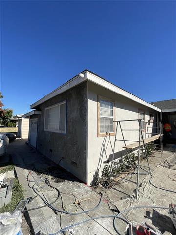 Stucco repair - re- stucco image 10